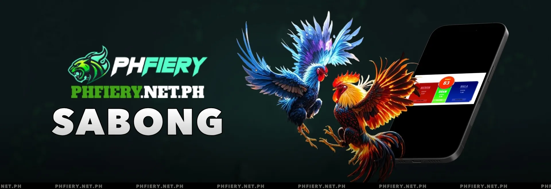 Banner PHFIERY Sabong
